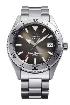 Orient Mako RA-AC0Q15Y30B Erkek Kol Saati Otomatik Füme Safir Cam
