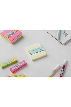 Okul için Kalem Defter Etiketi, Taşıt Konsept Etiketi - 116 Adet Opak Sticker