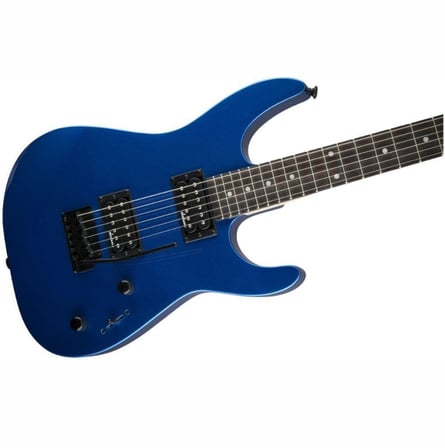 Jackson JS11 Elektro Gitar Mavi Dinky 2-Point Tremolo Amaranth Klavye Metallic Blue