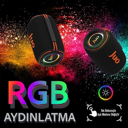 SoundPeak Flex 10W RGB Bluetooth Hoparlör Kablosuz Taşınabilir Speaker