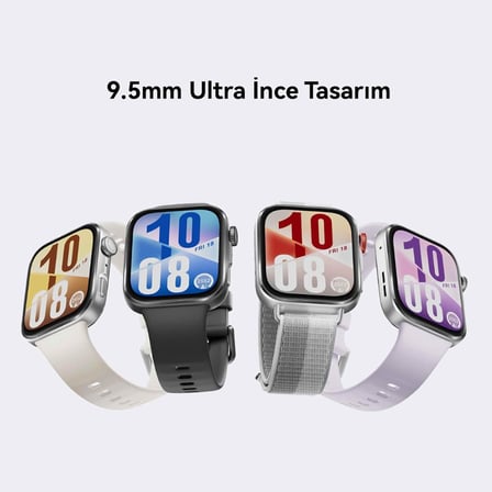 HUAWEI WATCH FIT 4 Akıllı Saat, 100+ Spor Modu, Ultra İnce Tasarım, Siyah