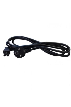 Premium 1.8m Topraklı Yonca Power Kablosu (0.75mm² Saf Bakır)
