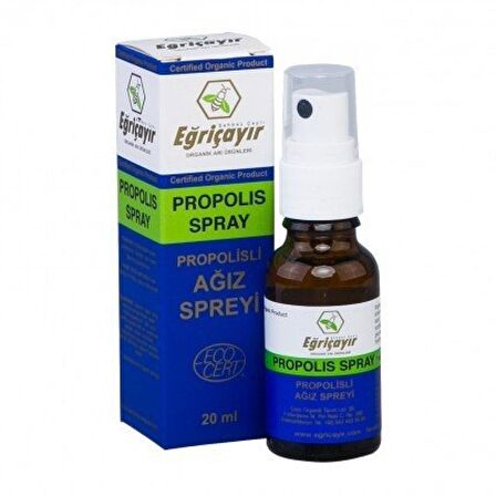 ORGANİK PROPOLİSLİ AĞIZ SPREYİ 20ML 