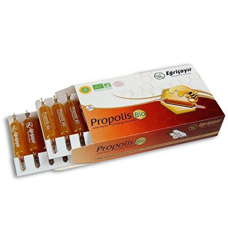 ORGANİK PROPOLİS AMPÜL 1500 MG 300 ML 20 ADET 