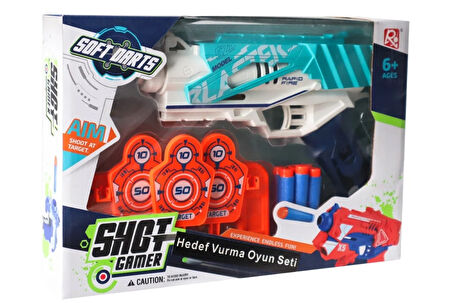 Hedefli Dart Tabancası 24 cm