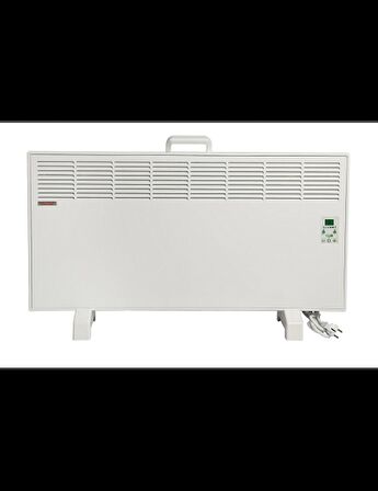 EPK4590E25B  ivigo Elektrikli Panel Konvektör Isıtıcı Dijital 2500 Watt Beyaz