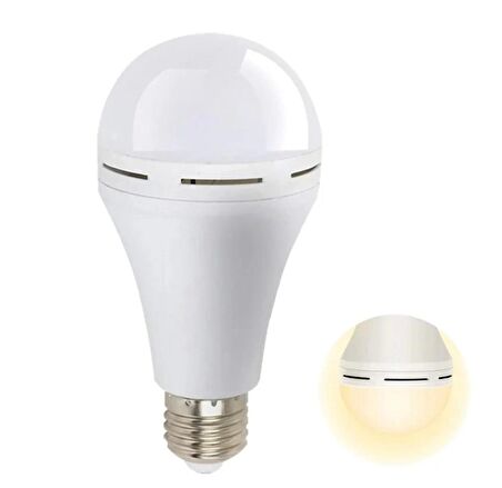 Cata CT-4229 9W 220V E27 Duylu Şarjlı Led Ampul Beyaz 5 Adet