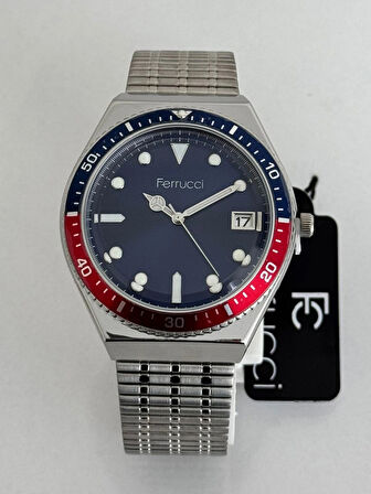 FERRUCCİ ERKEK KOL SAATİ ÇELİK KASA 30 METRE SUYA DAYANIKLI