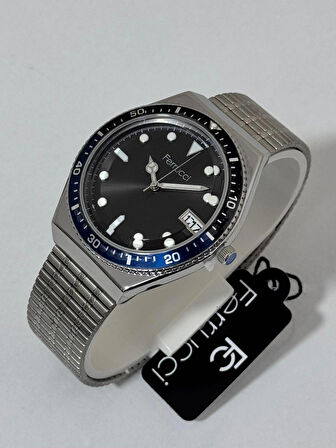 FERRUCCİ ERKEK KOL SAATİ ÇELİK KASA 30 METRE SUYA DAYANIKLI