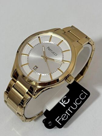 FERRUCCİ ERKEK KOL SAATİ ÇELİK KASA 30 METRE SUYA DAYANIKLI