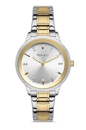 Ferrucci 1. Sınıf Çelik Şık Yeni Sezon Kadın Kol Saat