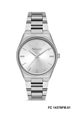 Ferrucci 1.Sınıf Çelik Su Geçirmez Sade Şık Kadın Kol Saat