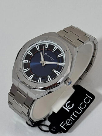 FERRUCCİ ERKEK KOL SAATİ İÇİ LACİVERT 30 METRE SUYA DAYANIKLI