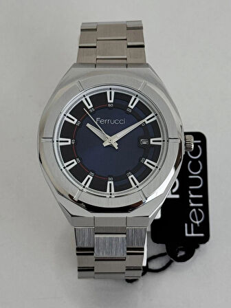 FERRUCCİ ERKEK KOL SAATİ İÇİ LACİVERT 30 METRE SUYA DAYANIKLI