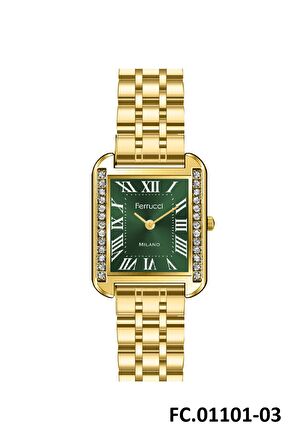 FRC.FT.1.304 Ferrucci Çelik Kordon 30 Mt Suya Dayanıklı Yeni Sezon Şık Tasarım Kadın Kol Saati