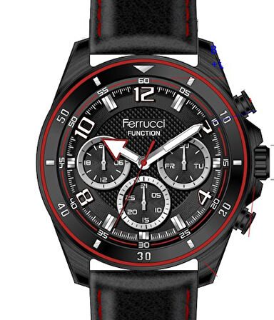 Ferrucci FCF-0125-03465K.01-64023 Erkek Kol Saati