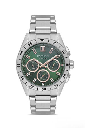 Ferrucci Gümüş Çelik Kordon Erkek Kol Saati L03553M.04 