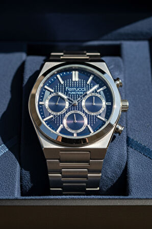 Ferrucci Gümüş Çelik Kordon Erkek Kol Saati L03503FM.2 