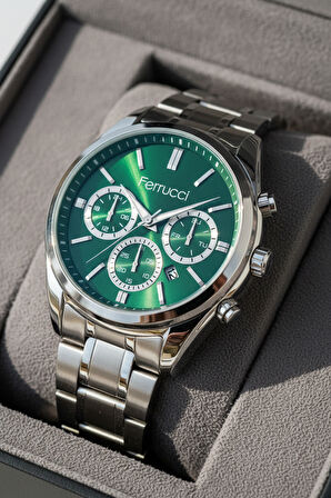 Ferrucci Gümüş Çelik Kordon Erkek Kol Saati L03634M.03 