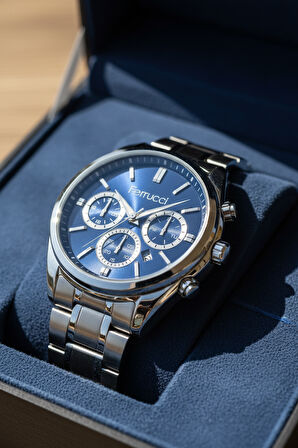 Ferrucci Gümüş Çelik Kordon Erkek Kol Saati L03634M.04 