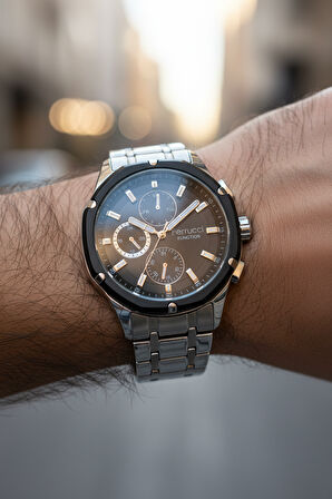 Ferrucci Gümüş Çelik Kordon Erkek Kol Saati L03452M.01 