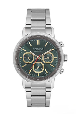 Ferrucci Gümüş Çelik Kordon Erkek Kol Saati L03422M.04 