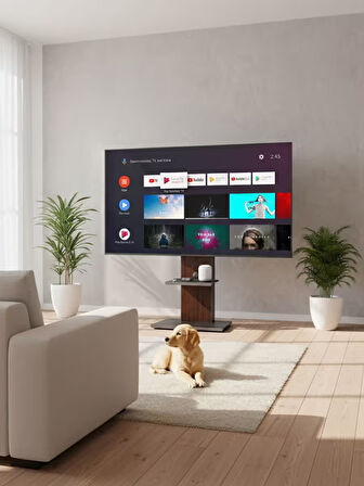 Cletech Raflı LCD Televizyon Ünitesi 55” – 86”