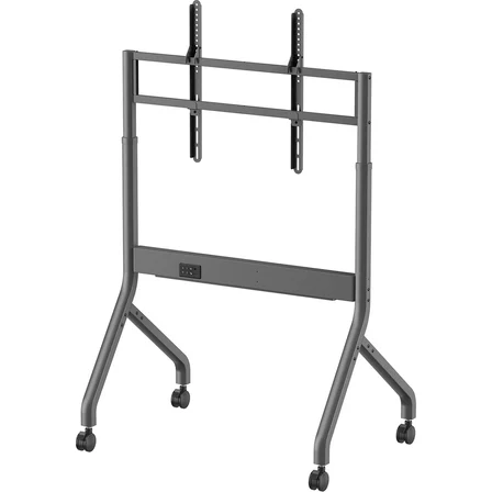 Slimlift Motorlu Tv Standı 55-90 Inç | 90 kg Kapasiteli | Uzaktan Kumandalı | Profesyonel Tekerlekli Tv Sehpası
