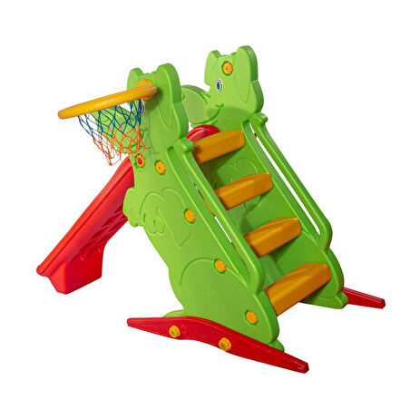 King Kids Potalı Kaydırak Yeşil
