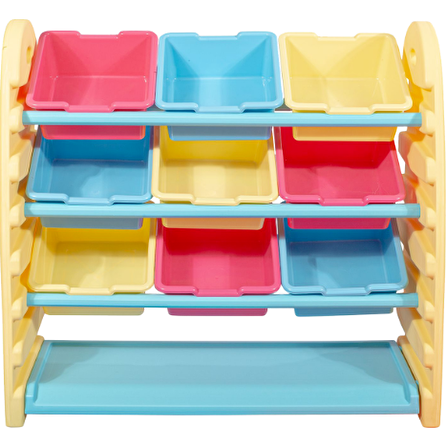 King Kids Saklama Rafı Krem