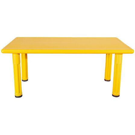 King Kids Kral Masa Plastik Ayaklı Sarı