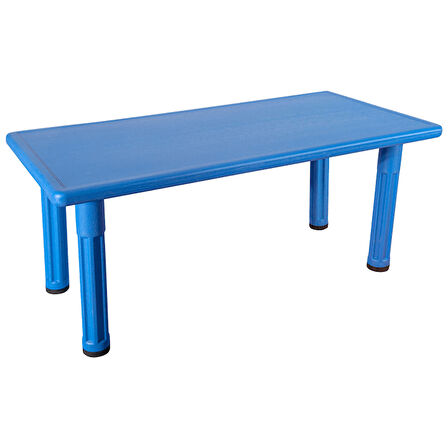 King Kids Kral Masa Plastik Ayaklı Mavi