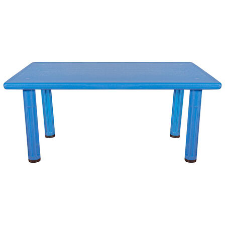 King Kids Kral Masa Plastik Ayaklı Mavi