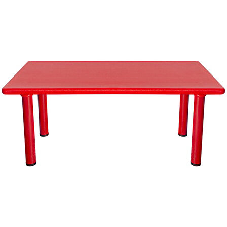 King Kids Kral Masa Metal Ayaklı Kırmızı