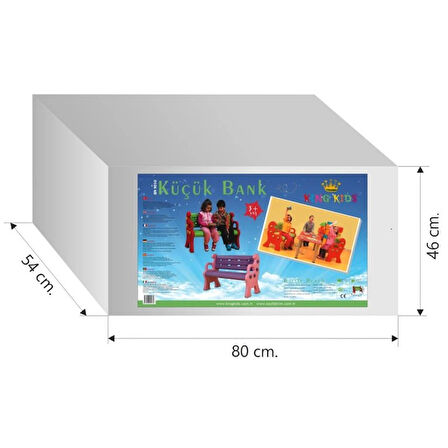 King Kids Küçük Bank Pembe