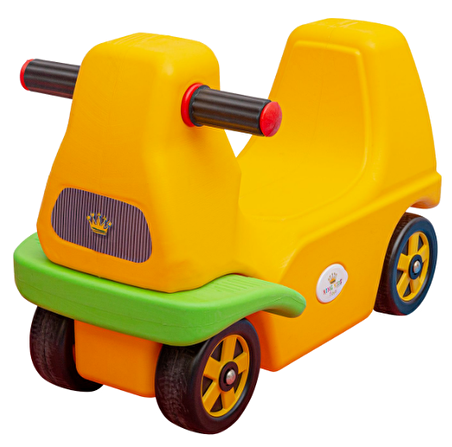 King Kids Roller Coaster Arabası Sarı