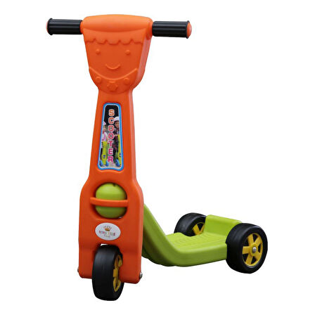 King Kids Süper Scooter 3 Tekerlekli Turuncu
