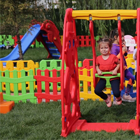 King Kids Sevimli Teddy Salıncak