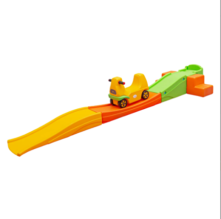 King Kids Roller Coaster Sarı Arabalı