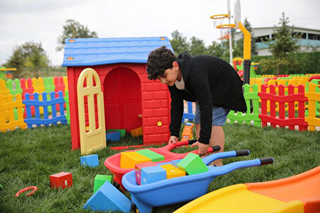 King Kids El Arabası Mavi