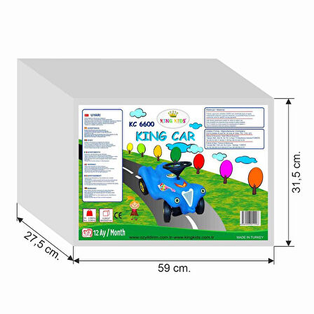 King Car İlk Arabam Pembe