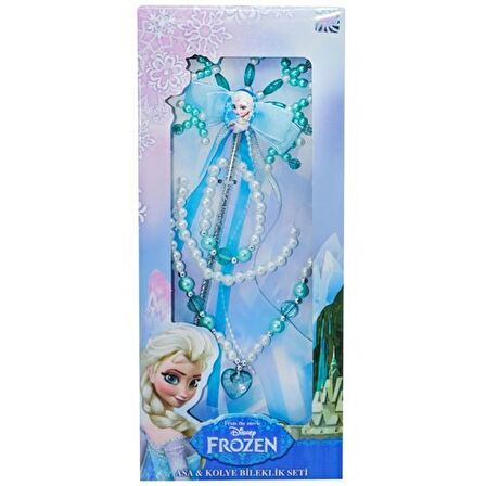 Disney Frozen Elsa Asa-Kolye-Bileklik Seti