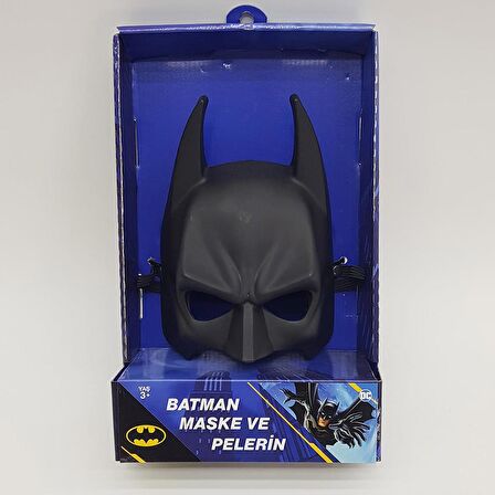 Batman Maske Ve Pelerin Seti