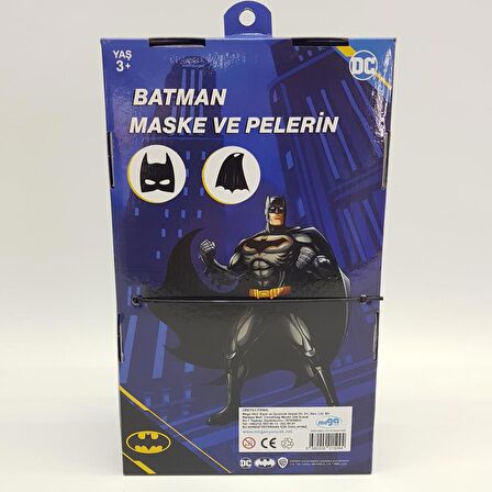 Batman Maske Ve Pelerin Seti