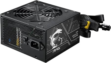 MAG A650BN PCIE5 II 650W 80+ BRONZE ATX 3.1 PCIE 5.1 POWER SUPPLY