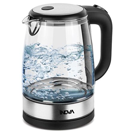 Inova Trend IK-7100 2.2 Litre Cam Işıklı Kettle