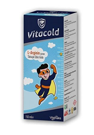 Vitamaks Vitacold L-Arjinin 150 ml