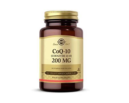 Solgar Coenzyme Q-10 200 Mg 30 Kapsül-SKT:08/2025