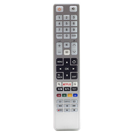 Toshiba CT-8054 Netflix Tuşlu Tv Kumandası (17492)