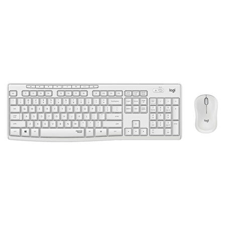 LOGITECH MK295 Q TR BEYAZ KABLOSUZ KLAVYE+MOUSE SET